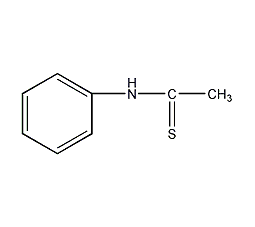 thioacetanilide structural formula