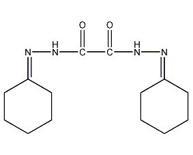 dicyclohexanone oxalyl dihydrazone structural formula