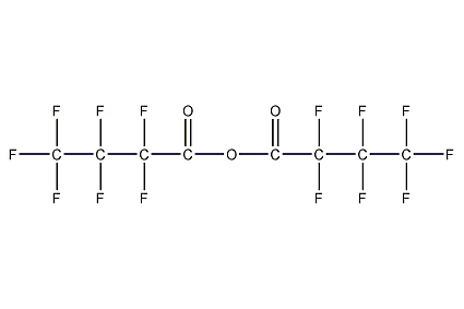 heptafluorobutyric anhydride structural formula