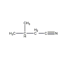 isovaleronitrile structural formula