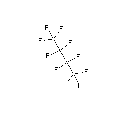 structural formula of iodoperfluorobutane