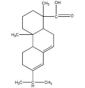 structure formula of rosin acid
