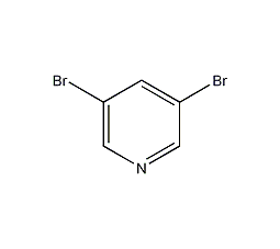 3,5-dibromopyridine structural formula