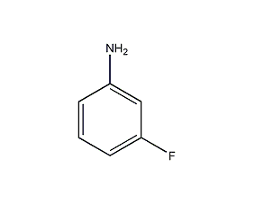 m-fluoroaniline structural formula