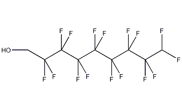 1h,1h,9h-hexafluorononanol structural formula