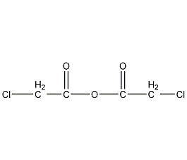 chloroacetic anhydride structural formula