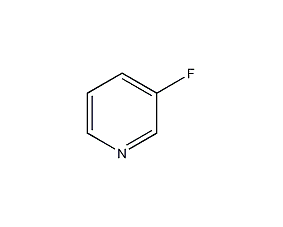 3-fluoropyridine structural formula