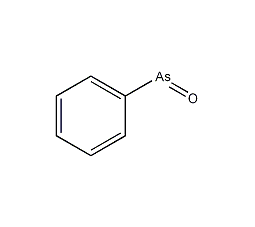 structural formula of benzene arsenic oxide