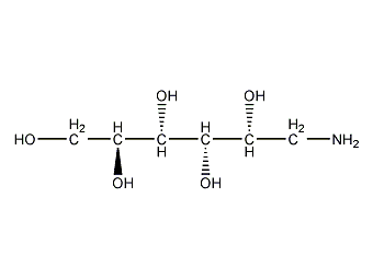 d-glucosamine structural formula