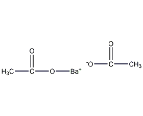 barium acetate structural formula