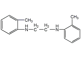 n,n'-di(o-tolyl)ethylenediamine structural formula