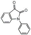 1-phenylisatin structural formula