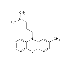 chlorpromazine structural formula