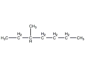 3-methylheptane structural formula