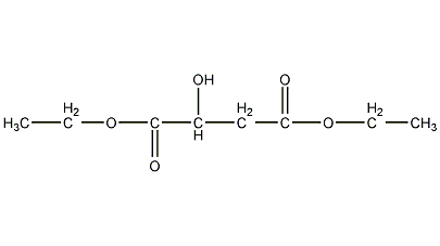 dl-diethyl malate structural formula