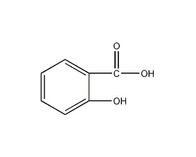 salicylic acid structural formula