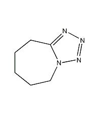 pentylenetetrazole structural formula