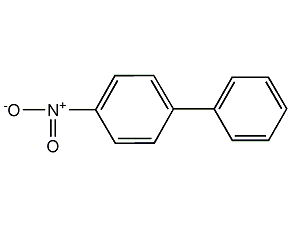 4-nitrobiphenyl structural formula