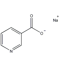 sodium nicotinate structural formula
