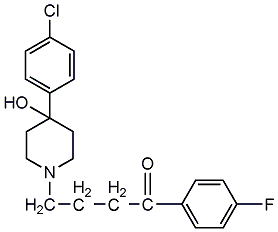 haloperidol structural formula