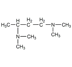 n,n,n',n'-tetramethyl-1,3-butanediamine structural formula  