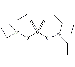 bis(trifluoroethyltin) sulfate structural formula